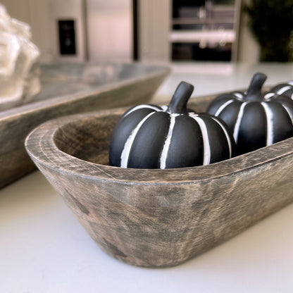 Dark Wood Trough - Available in 4 Sizes