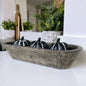 Dark Wood Trough - Available in 4 Sizes