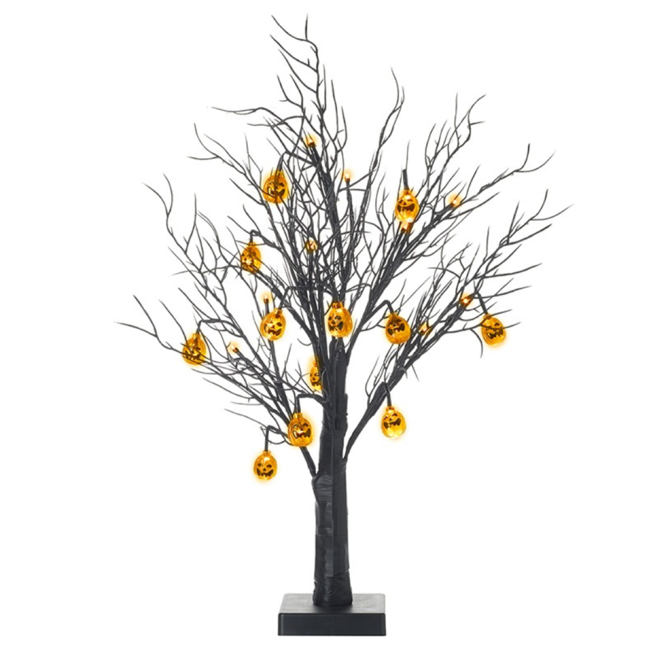 LED Black Pumpkin Tree