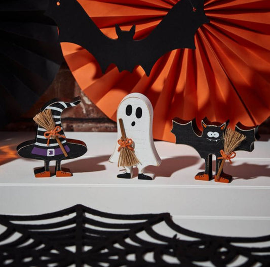 Halloween Wooden Block - Available in 3 Characters