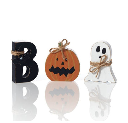 Halloween Boo Block Set