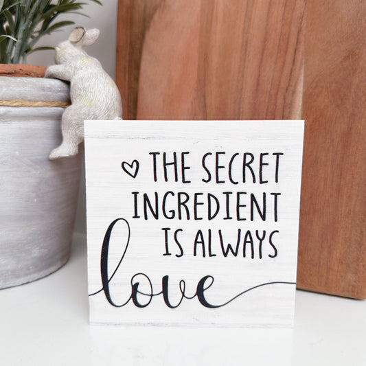The Secret Ingredient Block