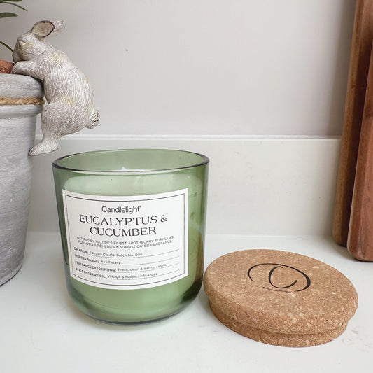 Medium Eucalyptus & Cucumber Candle