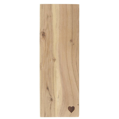 Acacia Wood Heart Display Board