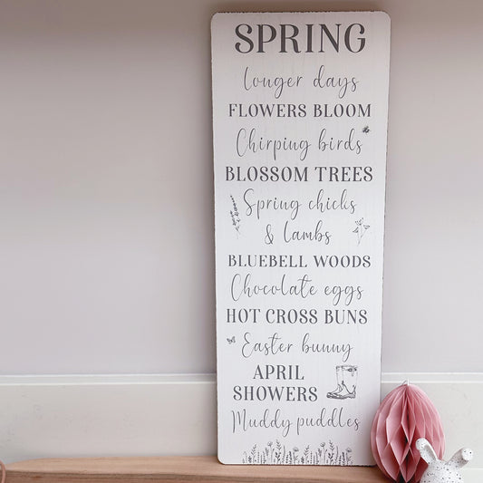 Spring & Muddy Puddles Plaque