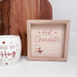 Cosy Time Hot Chocolate Plaque - Available in 2 Styles