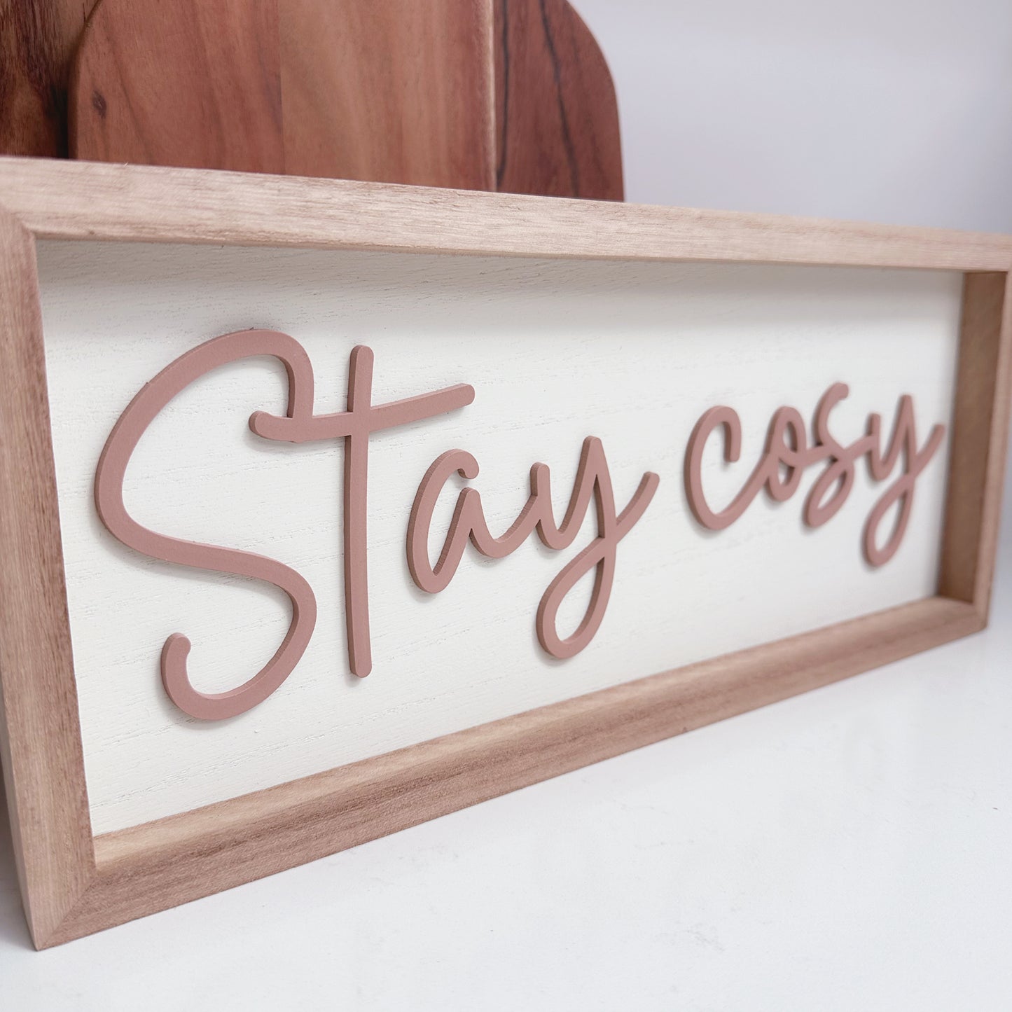 Cosy Time 'Stay Cosy' Plaque
