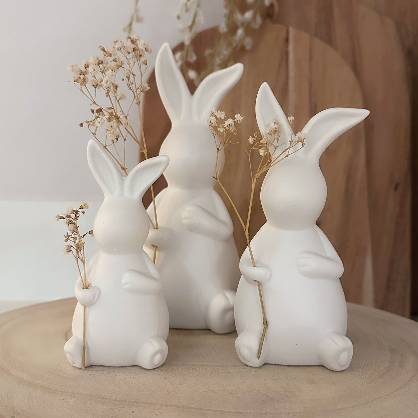 Emilia Matt White Bunny - Available in 3 Sizes