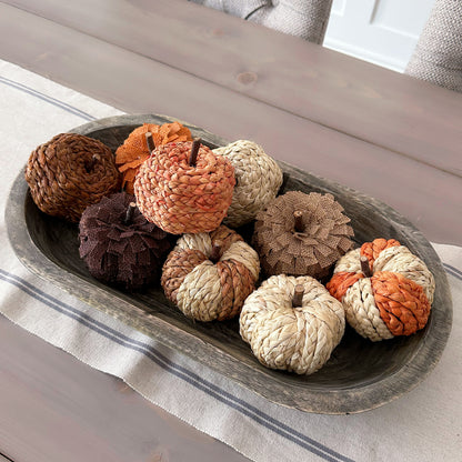 Hessian Autumnal Pumpkin Set