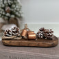 Bronze Cow Bell Garland Hanger