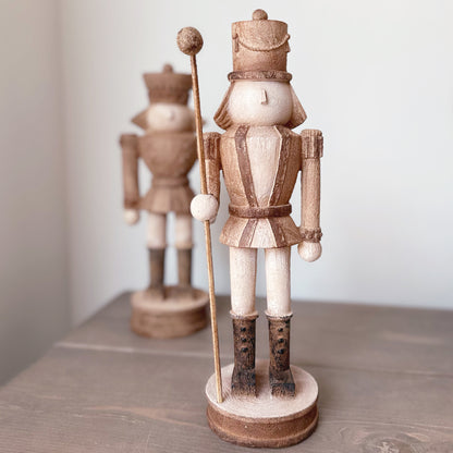 Rustic Nutcracker with Stick