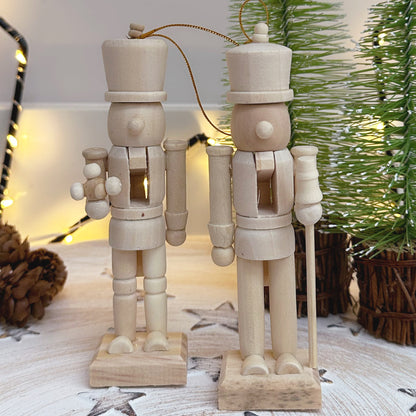 Ready to Paint Wooden Nutcracker