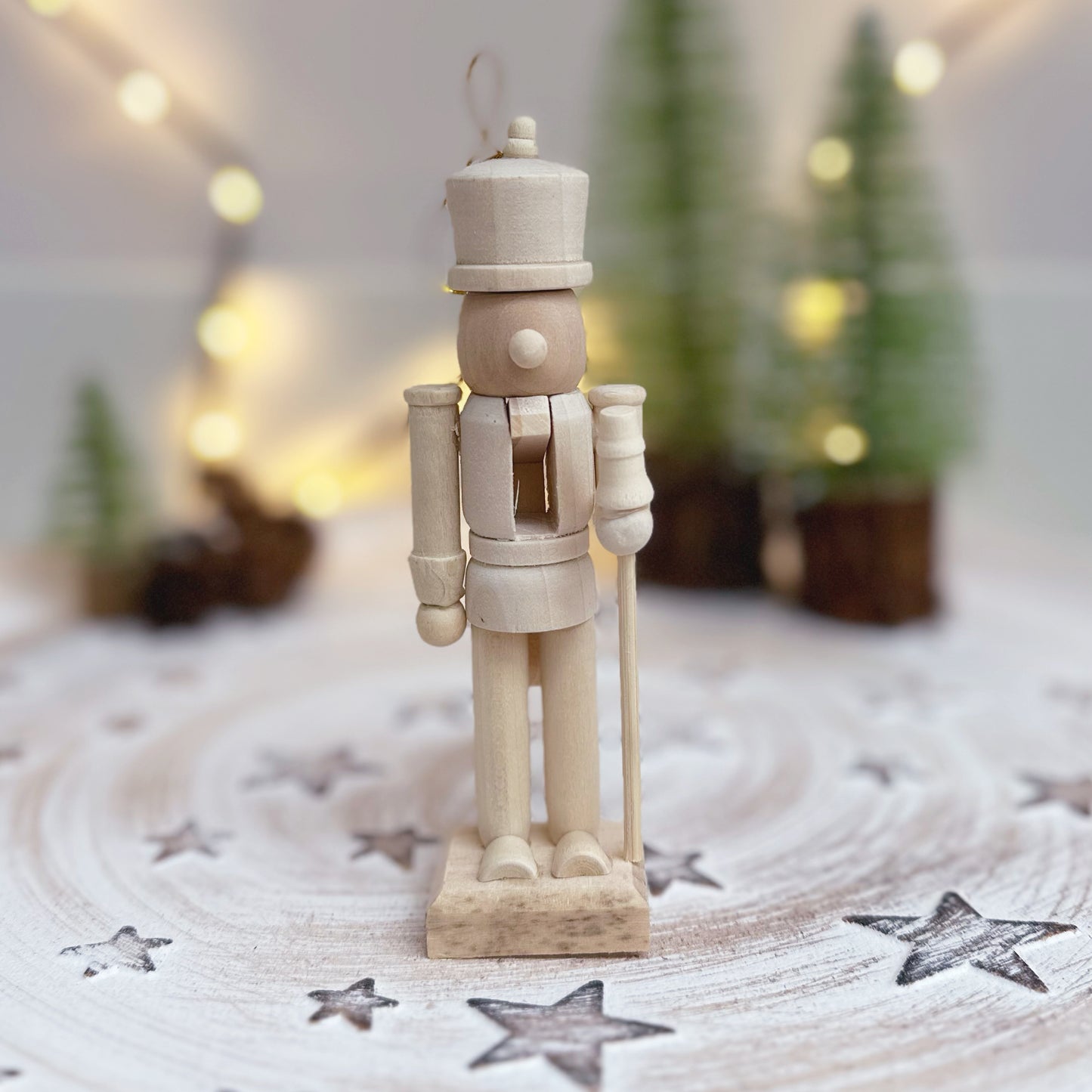 Ready to Paint Wooden Nutcracker