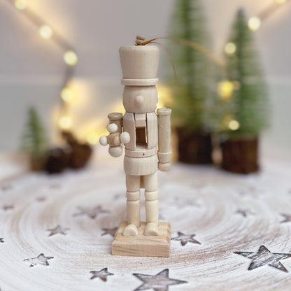 Ready to Paint Wooden Nutcracker