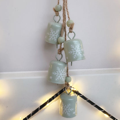 Green or Pink Hanging Bells