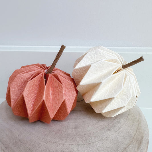 Paper Honeycomb Pumpkin - Available in 2 Colours