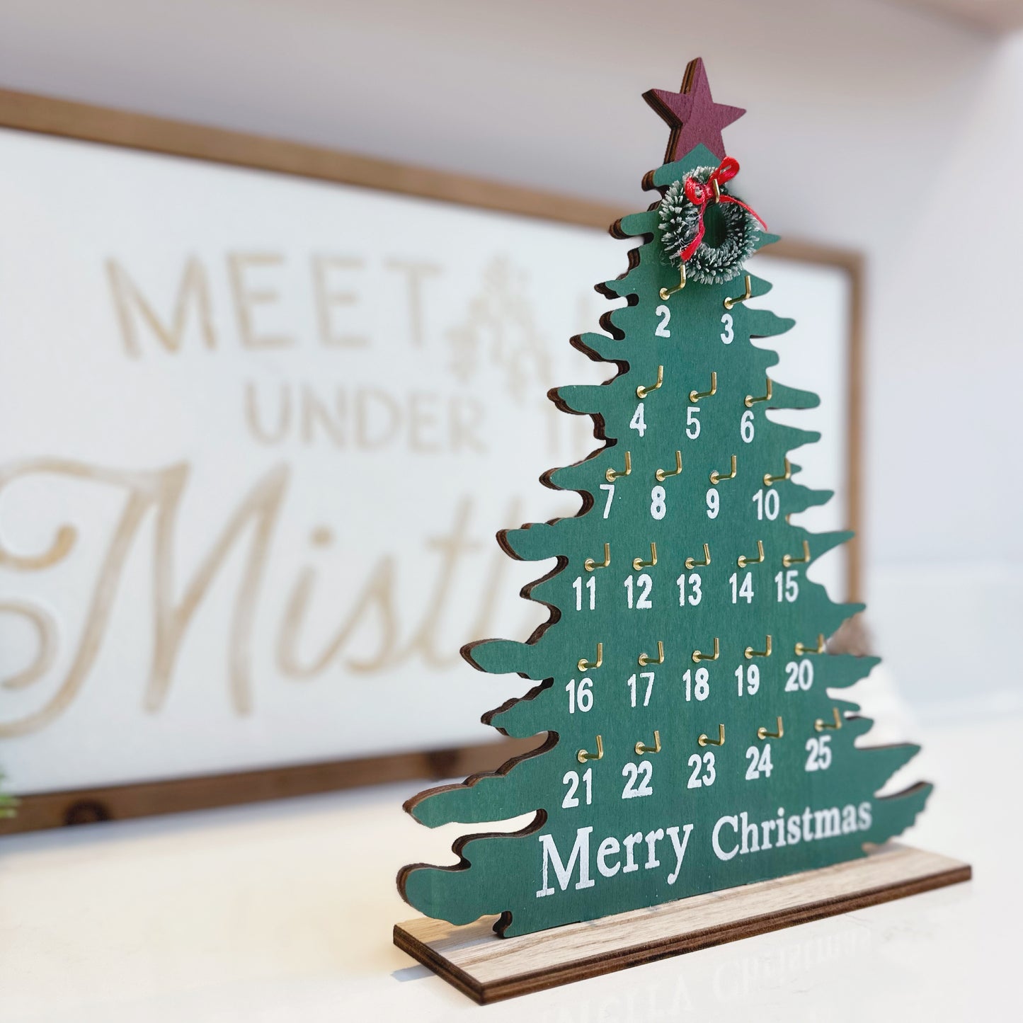 Christmas Tree Advent Calendar