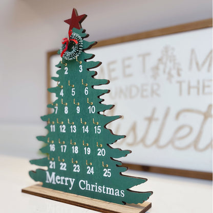 Christmas Tree Advent Calendar