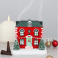 Christmas House Incense Cone Burner