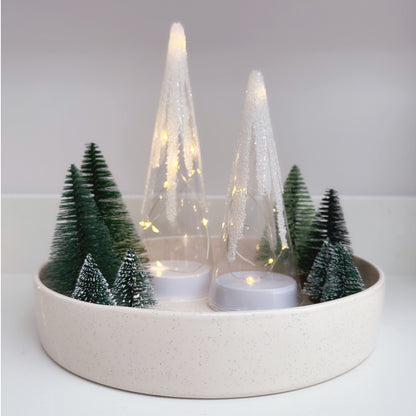 Wonky Sparkly Christmas Tree - Small