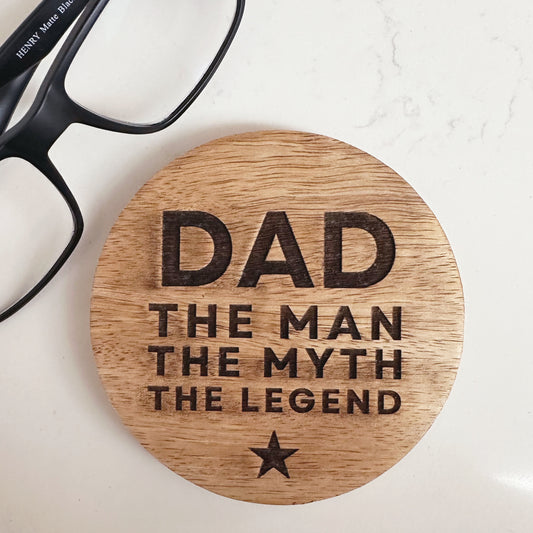 Dad The Legend Coaster