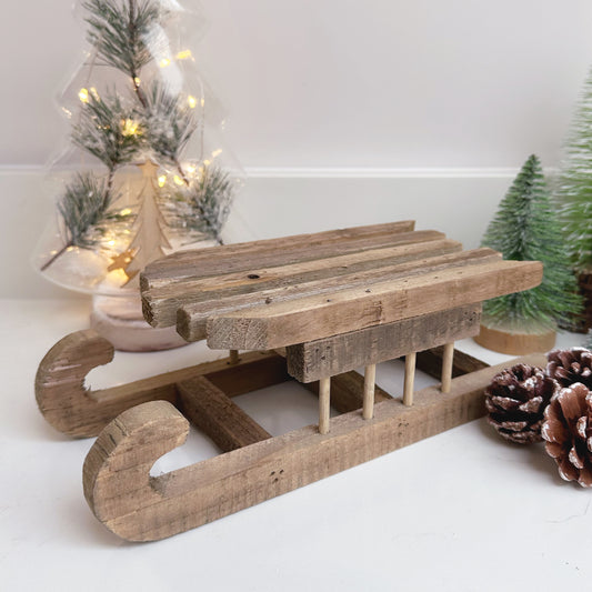 Rustic Wooden Sleigh