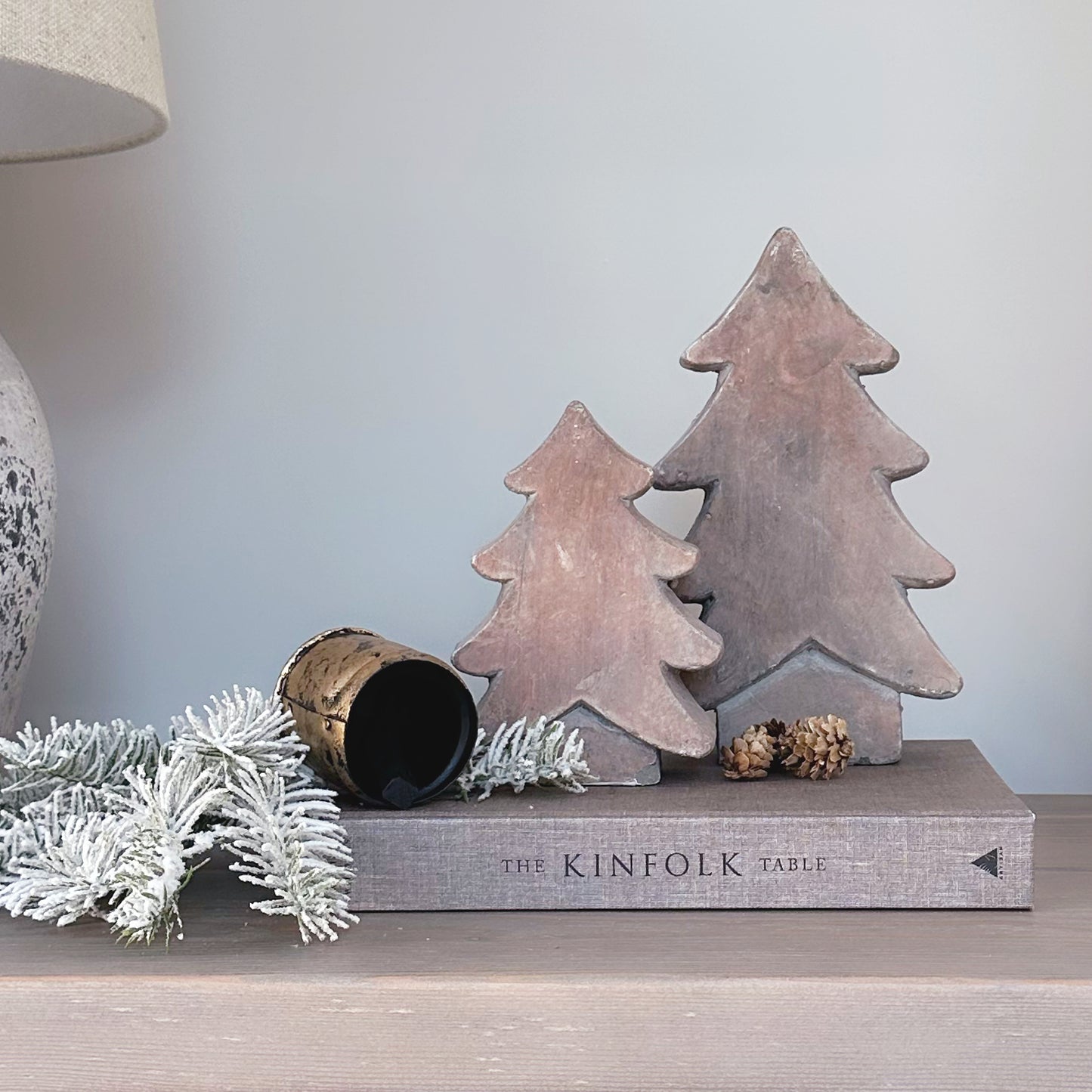 Rustic Brown Christmas Tree - Available in 2 Sizes