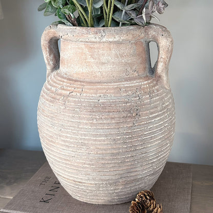 Siena Brown Amphora Pot