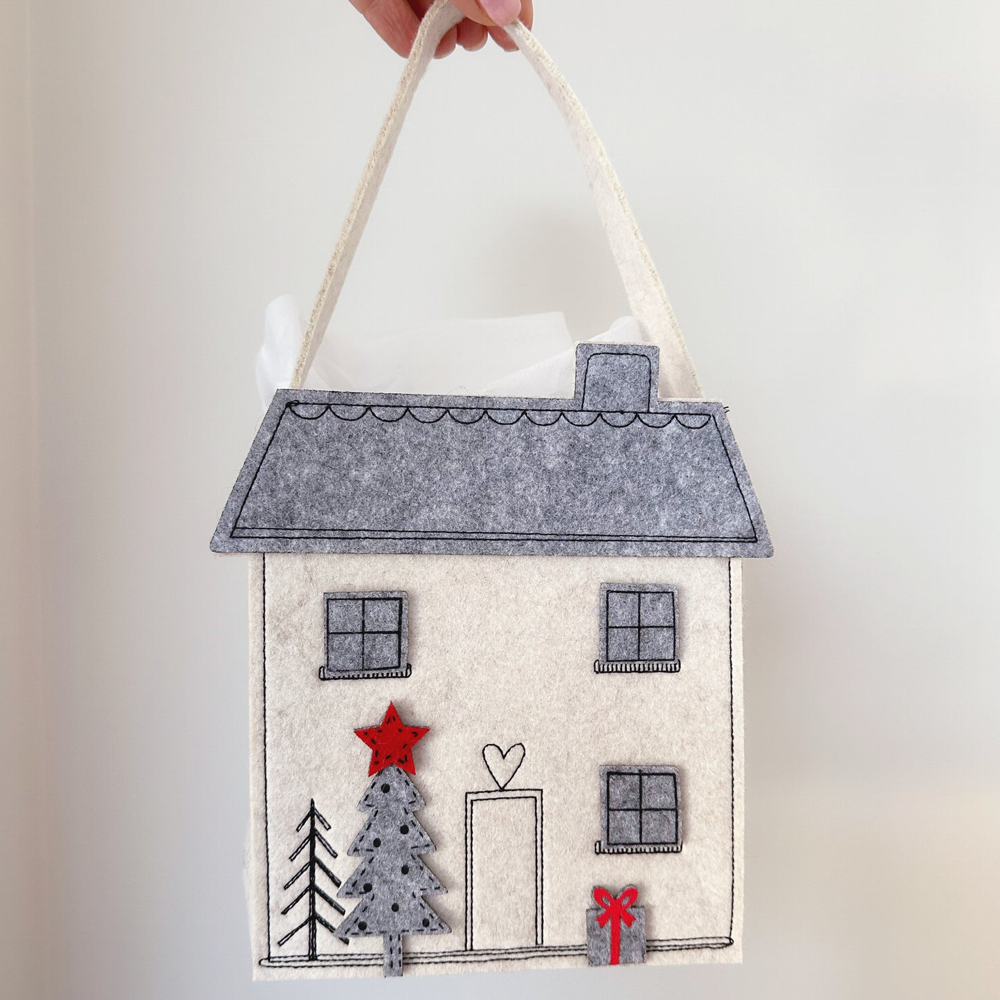 Felt House Gift Bag - Available in 2 Colours