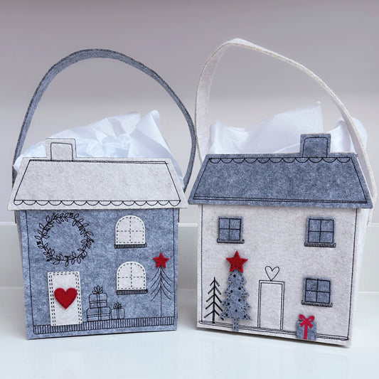 Felt House Gift Bag - Available in 2 Colours