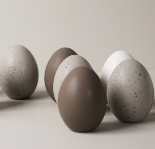 Ceramic Egg - 2 Colours Available