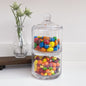 Glass Treats Tower Jar - Favourites