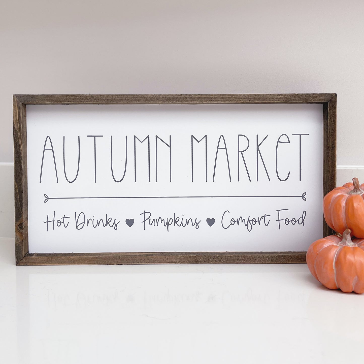 Autumn Market Plaque