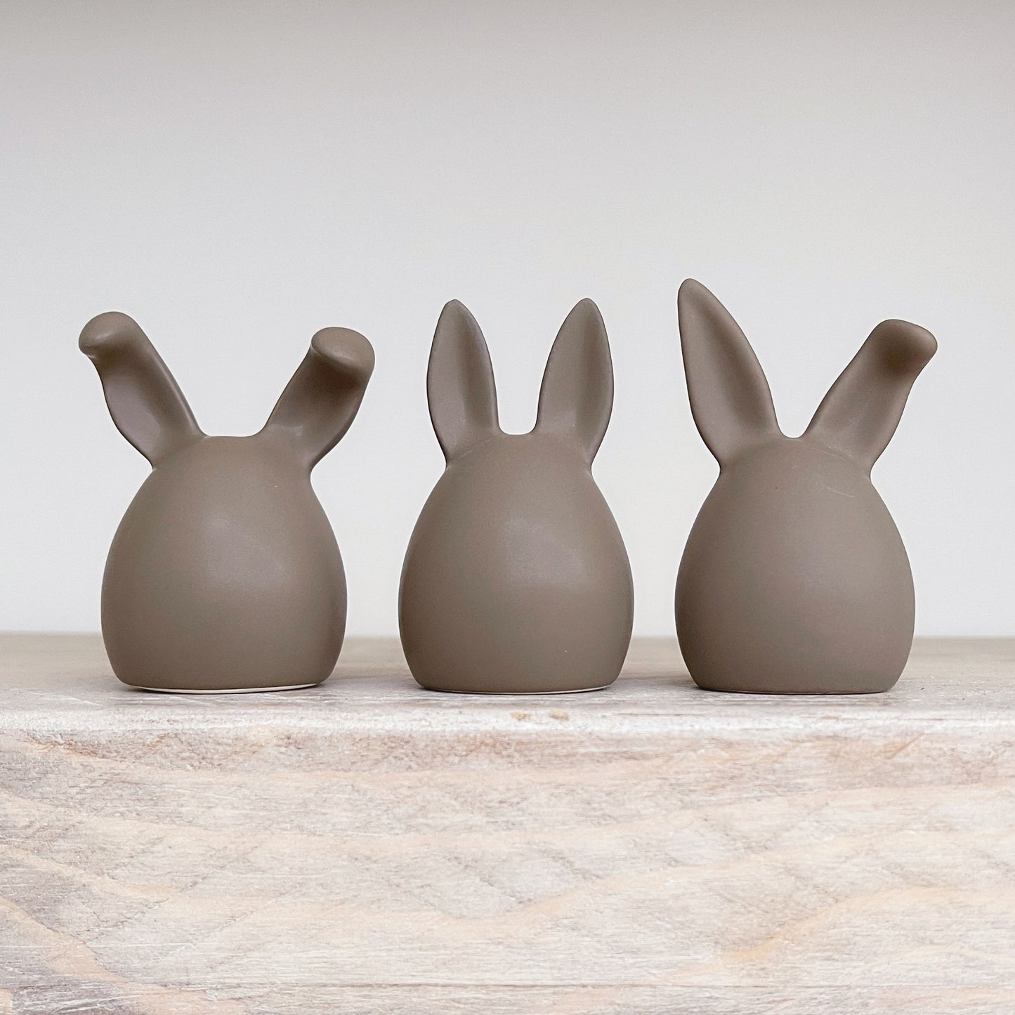 Ceramic Bunny Trio - Available in 3 Colours