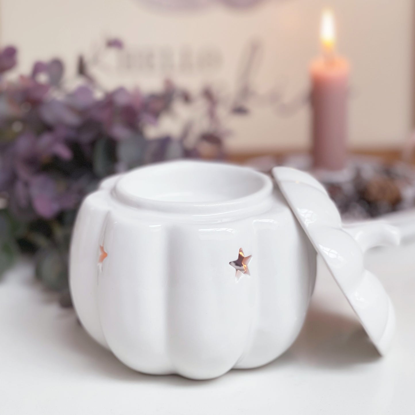 White Pumpkin Wax Melt Warmer