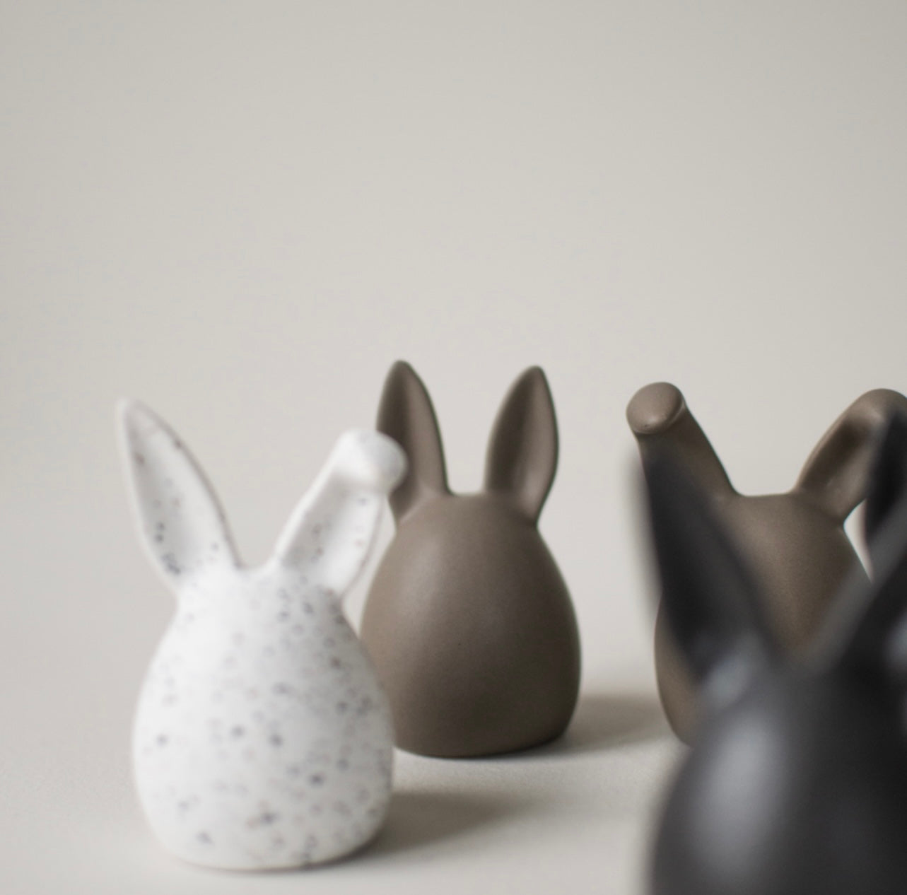 Ceramic Bunny Trio - Available in 3 Colours