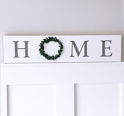 Home Wreath Plaque