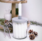 Greige Lidded Candle Holder